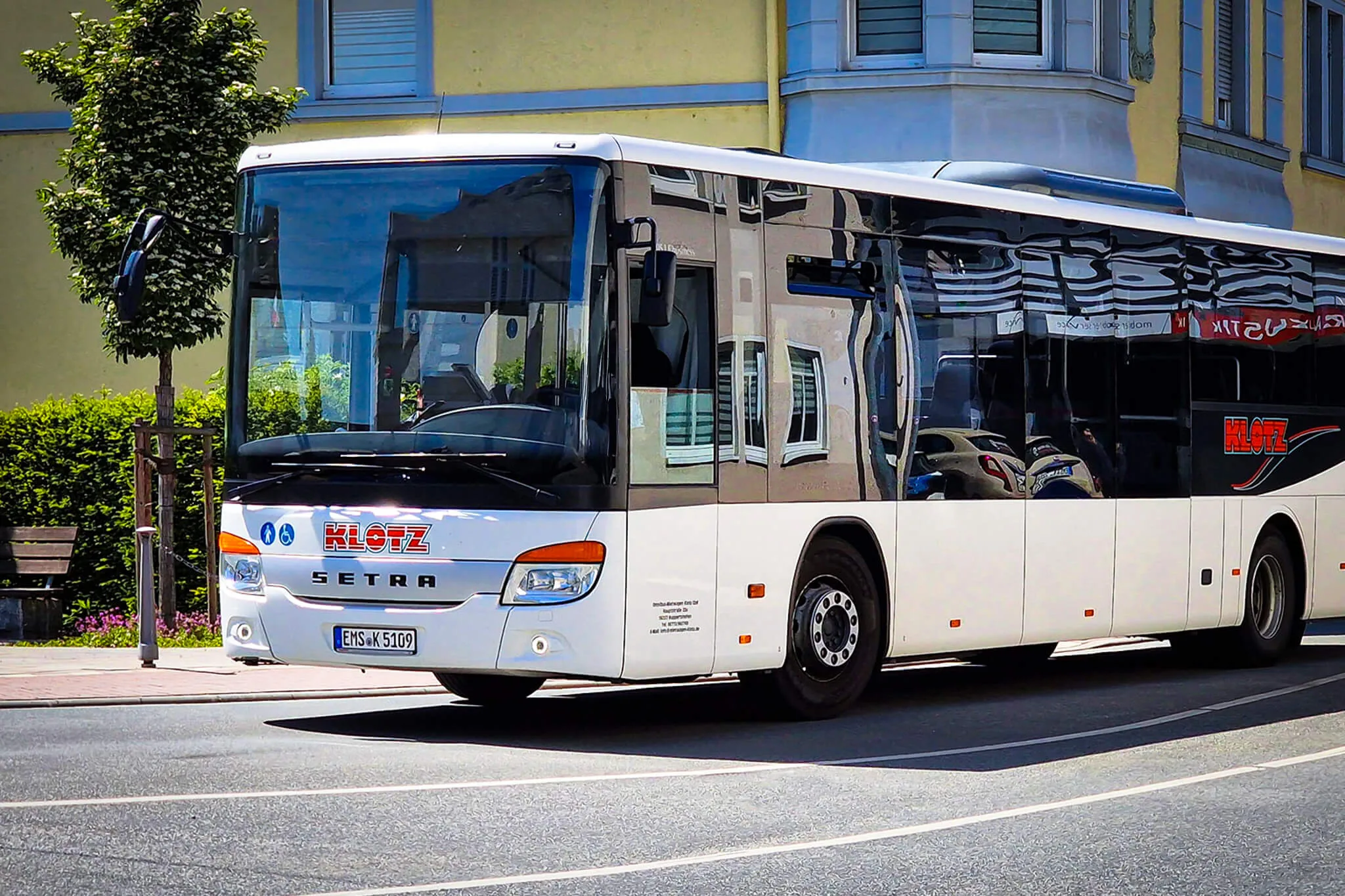 Bus des Unternehmens